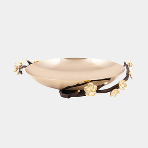 Bol de service alimentaire décoratif au design de luxe Bol de service alimentaire en métal de première qualité pour les mariages et les fêtes - Product Image 1