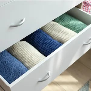 Easy Pull Fabric <b>Storage</b> Organizer <b>Chest</b> for Bedroom Living Room - Product Image 5