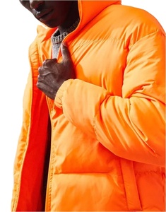 2025 nueva moda de invierno elegante diseño personalizado sudaderas con capucha prendas de vestir exteriores pluma Puff Down Bubble Coat chaqueta acolchada para mujer - Product Image 5