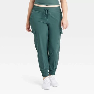 Women's Active <b>Light</b> Mid-Rise Cargo Joggers - All In <b>Motion</b> - Product Image 1