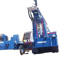 Meilleur Prix Haute Qualité Foreuse Rotative et de Forage par Percussion (DTH) Double Camion pour Forages de 450 Mètres PRL PDTHR-450 Garantie 12 Mois