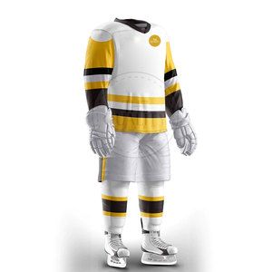 Fabricante de Pakistán, conjuntos de uniformes de hockey sobre hielo para adultos, 100% poliéster, transpirable, ecológico, ropa deportiva de secado rápido - Product Image 2
