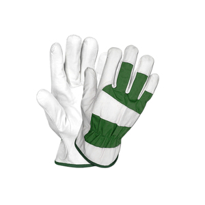 Guantes de trabajo de cuero Rigger personalizados, recién llegados, guante de mano de cuero dividido de piel de vaca resistente con protección de seguridad anticorte - Product Image 1