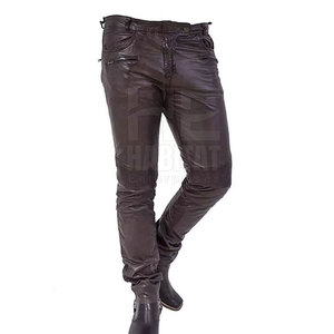 Pantalones de Cuero Cómodos para Hombre, Material Duradero, Cuero Genuino Suave, Estilo Elegante para Hombre - Product Image 2