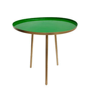 Table d'appoint en fer pour décoration de la maison couleur gris brillant pour salon chambre à coucher fait à la main et usage événementiel - Product Image 2