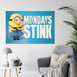 น่ารังเกียจฉัน3โปสเตอร์นามธรรมที่ทันสมัยวันจันทร์ดีไซน์เหม็น - Product Image 2