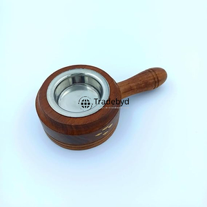 Tradebyd Premium Quemador de madera Bakhoor Soporte de incienso árabe hecho a mano para meditación y decoración - Product Image 5