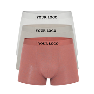 Boxer pour hommes OEM vente en gros beaux points de couture vêtements d'été pour hommes boxeurs en tissu extensible dans les 4 sens sous-vêtements pour hommes tailles personnalisées - Product Image 1