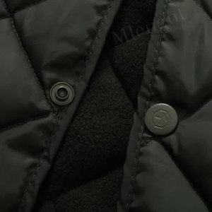 Chaleco Acolchado de Fibra de Bambú y Lona Transpirable con Cremallera, Estilo Casual para Hombre, de Alta Calidad, Personalizado, Ligero, Cálido para Invierno, Talla Personalizada - Product Image 5