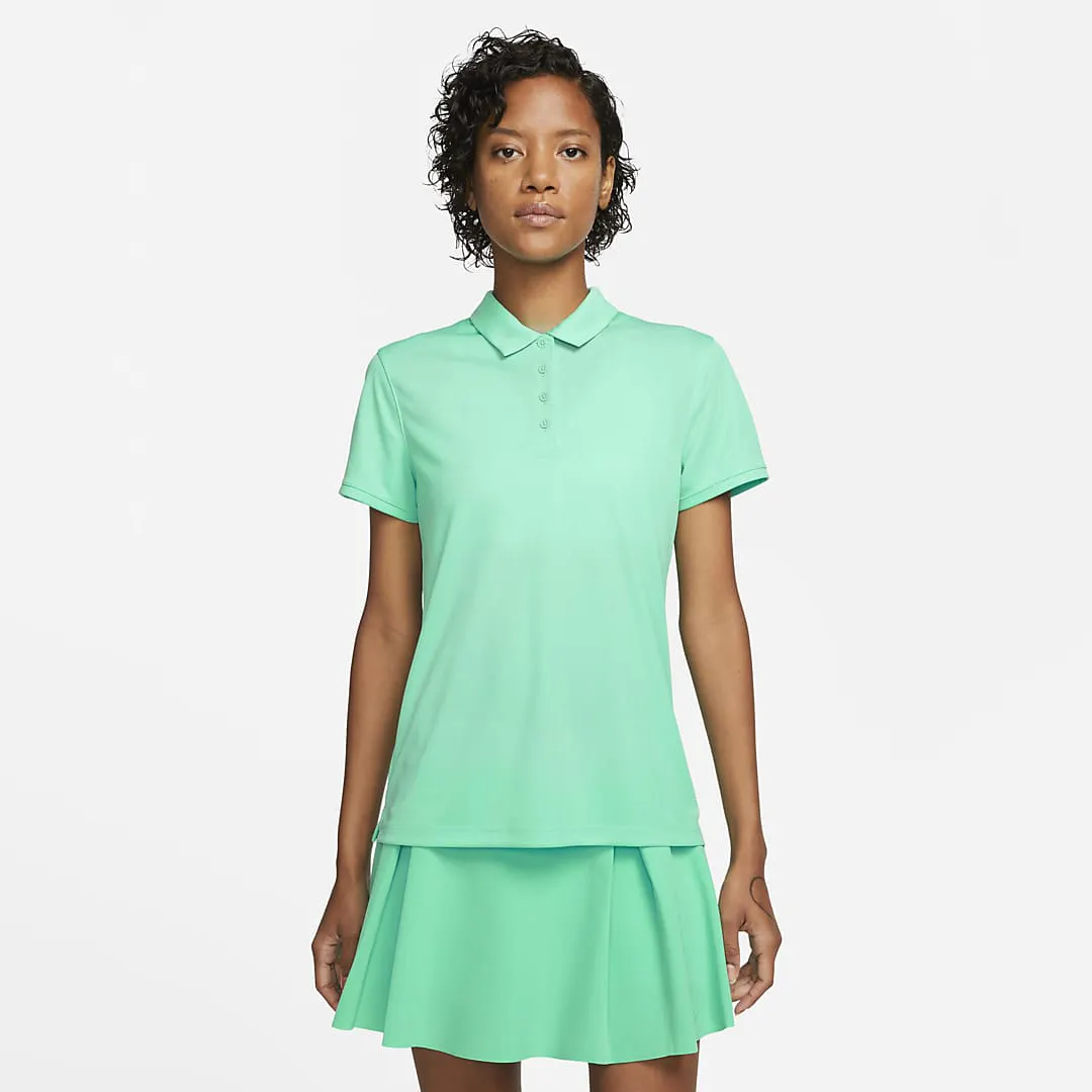 Kaus Golf wanita Spandex desain OEM kustom kaos Polo wanita bunga Camo modis dengan Logo