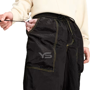 Pantalones vaqueros informales de cintura media para hombre, pantalones vaqueros transpirables de estilo recto, decoración con botones, color oscuro, liso, para todas las estaciones, ODM - Product Image 3