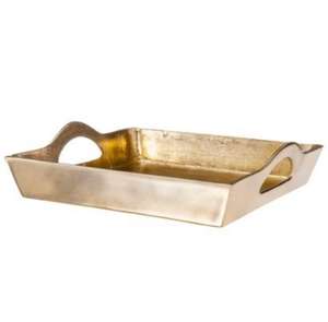 Heavy Duty Metal Aluminium Serving <b>Tray</b> Polished Finished For Restaurants Hotels Catering Banquets And <b>Large</b> Family Gatherings - Product Image 3