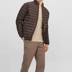 Recién llegado, chaqueta de invierno con burbujas, chaqueta de invierno ajustada de alta calidad para hombre, chaqueta de invierno ajustada con burbujas, MOQ bajo para hombre, chaqueta de invierno ajustada con burbujas - Product Image 5