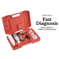 Kit de test de fuite de CO2 pour système de refroidissement de radiateur, détecte les problèmes de bloc moteur, le défaut du joint de culasse, outil de diagnostic de réparation automobile