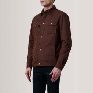 Reversible Waterproof Odm Waxed Canvas Field <b>Jacket</b> Hooded for Autumn Workwear XS Size - Product Image 3