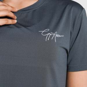 Camiseta Deportiva Max Fitness Gris Oscuro con Característica Transpirable - Product Image 6