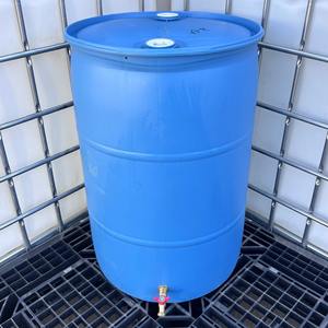 Fût en plastique durable, de qualité alimentaire, résistant aux produits chimiques, de 55 gallons, idéal pour les liquides et les solides - Product Image 4