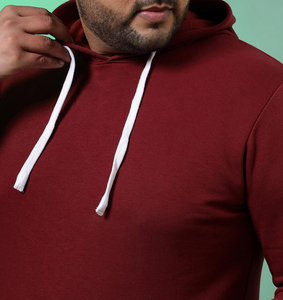 Sweat-shirts unisexes 100% en molleton de coton personnalisés de haute qualité, sweat à capuche uni de grande taille et épais pour femmes - Product Image 5