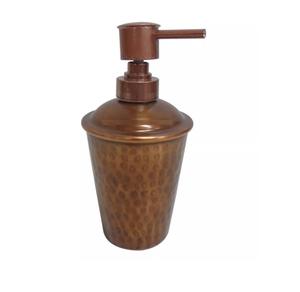 Dispensador de jabón de metal de nuevo diseño con acabado martillado para uso en baños y hoteles Dispensador de líquidos para jabón y líquidos - Product Image 3