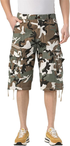 Pantalones cortos Cargo multibolsillo para hombre de peso pesado de verano logotipo personalizado 100% algodón pantalones cortos Cargo para trabajo al aire libre para hombres - Product Image 4