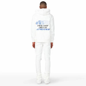 Conjunto Deportivo de Pantalón y Sudadera con Capucha para Hombre, con Logotipo Personalizado Serigrafiado, Estilo Urbano de Primera Calidad, 100% Algodón, en Grandes Cantidades - Product Image 2