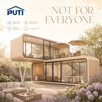 Maison préfabriquée modulaire de 40 pieds, type Apple Cabin, pour salle de classe, éducation en plein air, usage hôtelier et résidentiel