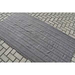 Alfombra turca Vintage gris clásica moderna, Material de lana de 3,8x7 pies, látex, área grande, alfombra para sala de estar, Patchwork para uso en pasillo - Product Image 4