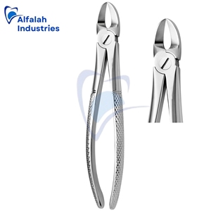 Fórceps de extracción de dientes para adultos de acero inoxidable de calidad superior que separan los molares superiores Fig. 55 Instrumento quirúrgico dental - Product Image 3