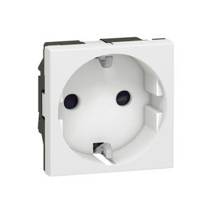 Multi-Support Single Socket <span class=keywords><strong>Mosaic</strong></span> LEG 77210 - German Std - 2P + E sans volets blancs - Product Image 2
