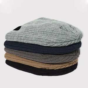 Gorros de Punto de Diseño Clásico OEM, Gorro de Color Liso Informal en Tamaño Personalizado a Precio de Mayoreo, 100% Algodón, Gorro Unisex para Adultos - Product Image 6