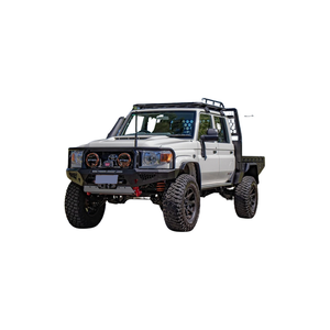 2020 2019 2018สำหรับ Land Cruiser pick-up มือสอง lhd/rhd กระปุกเกียร์ดีเซลแบบแมนนวลหนังแท้สีดำยาง R18 - Product Image 6