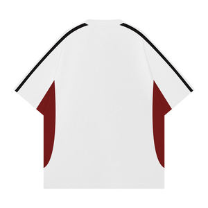 เสื้อยืดคอตตอนปักโลโก้แบบยูนิเซ็กส์ลายบล็อกสี - Product Image 3