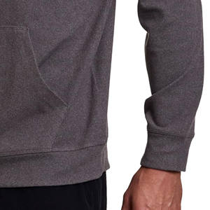 Sudadera con capucha de manga larga de otoño para hombre Slim Fit 100% algodón French Terry sudadera con bolsillo bordado Color sólido sudaderas con capucha para hombre - Product Image 5