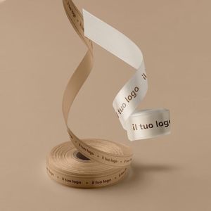 Cinta de Raso Decorativa Personalizada de 2.5cm para Envolver Regalos, Bodas, Cumpleaños y San Valentín - Product Image 4