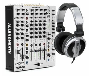 Mezclador de DJ Analógico Profesional de 6 Canales New_V_see V.6 Plus/Max, Nuevo, con Auriculares, 100% Original, 1 Año de Garantía - Product Image 1