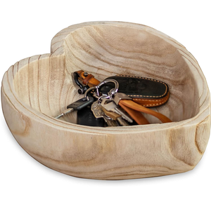 Handmade Wood decorative <b>dough</b> <b>bowl</b> Unique Design Wooden <b>Dough</b> <b>Bowl</b> Candles Farmhouse Table Candle <b>Bowl</b> - Product Image 6