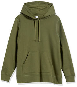Sudadera con capucha en blanco para mujer de poliéster 100% de alta calidad Color sólido personalizado Estilo de calle informal Hombro caído Sudadera con capucha de color sólido unisex. - Product Image 2