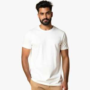 Camiseta de Algodón Suvin de Primera Calidad al por Mayor con Fibra de Fibra Larga y Tejido Ultra Suave para Uso Diario y Regalos - Product Image 1