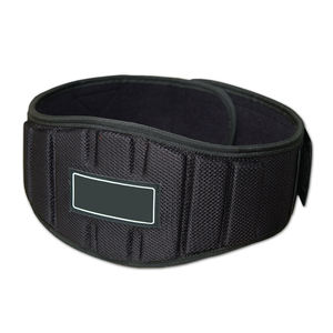 Ceinture en Nylon d'entraînement en néoprène professionnel, couleur noire, unisexe, réglable, Fitness, haltérophilie, entraînement - Product Image 4