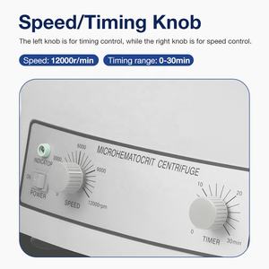 공장 가격 <span class=keywords><strong>SH120</strong></span> 마이크로헤마토크릿 원심분리기 데스크탑 고속 원심분리기 DC 모터 포함 - Product Image 5