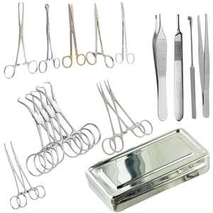 Kit chirurgical vétérinaire ASTRIN SURGICAL de 28 pièces en acier inoxydable, instruments manuels de classe II pour l'examen et la chirurgie animale MOL - Product Image 4