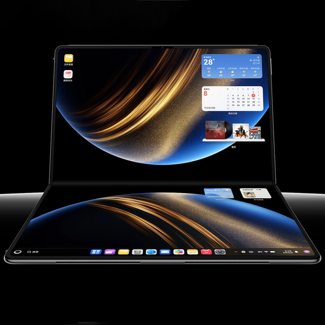 For Huawei Matebook Fold Business Series Dual Screen Touch Laptop AMD Processor 1TB SSD 512GB 256GB 128GB 100% Aluminium Body