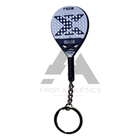 Llaveros de silicona para tenis de pádel, logotipo personalizado y diseño, llaveros multicolores, llaveros de goma con logotipo de Pádel 2d/3D, venta al por mayor