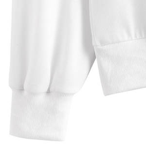 เสื้อสเวตเตอร์กีฬาฤดูหนาวผ้าฝ้าย100% โอเวอร์ไซส์สำหรับผู้ชายเสื้อผ้าให้ความอบอุ่นน้ำหนักตัวมากพร้อมโลโก้ตามสั่ง - Product Image 2