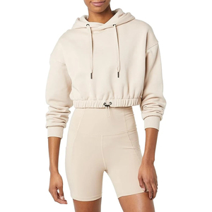 Ensemble de shorts à capuche XL d'hiver pour femmes à la mode tissu à tricoter solide décontracté vêtements en dentelle pour les activités de plein air de gymnastique comprend - Product Image 1
