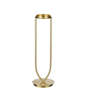Contemporary Style Table Top Metal <b>Candle</b> Holder Sustainable Gold Finished Metal <b>Tealight</b> <b>Candle</b> Holder for Home Decor - Product Image 1