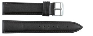 Unisex 669 Black Genuine Luxury Leather Professional Waterproof Smartwatch Strap Breathable Stainless Steel Buckle Soft Durable - Product Image 2