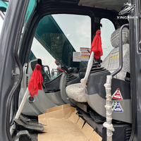Excavatrice sur chenilles Kobelco SK75-8, 7,5 tonnes, compacte, hydraulique, d'occasion, pour travaux de construction, aménagement paysager et terrassement