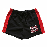 Shorts de sport pour hommes, tendance mode, pour la plage, la musculation, la gym, l'été, décontractés, coupe ajustée, respirants, 100% coton, pour le surf