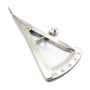 CALIBRADORES CASTROVIEJO INSTRUMENTOS QUIRÚRGICOS OFTÁLMICA DENTAL PARA DENTISTAS HERRAMIENTAS MÉDICAS DE ACERO INOXIDABLE - Product Image 4